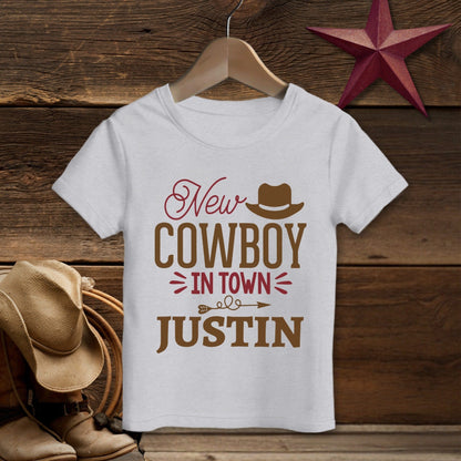 Personalized New Cowboy T-shirt (Toddler)