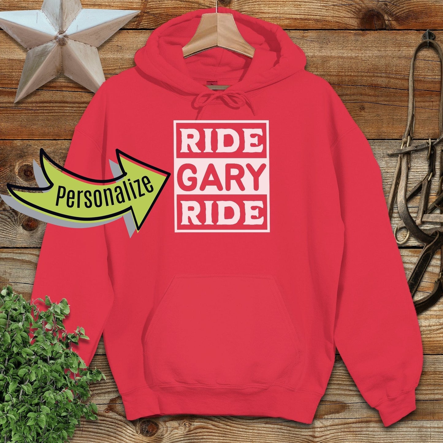 Personalized Ride Hoodie