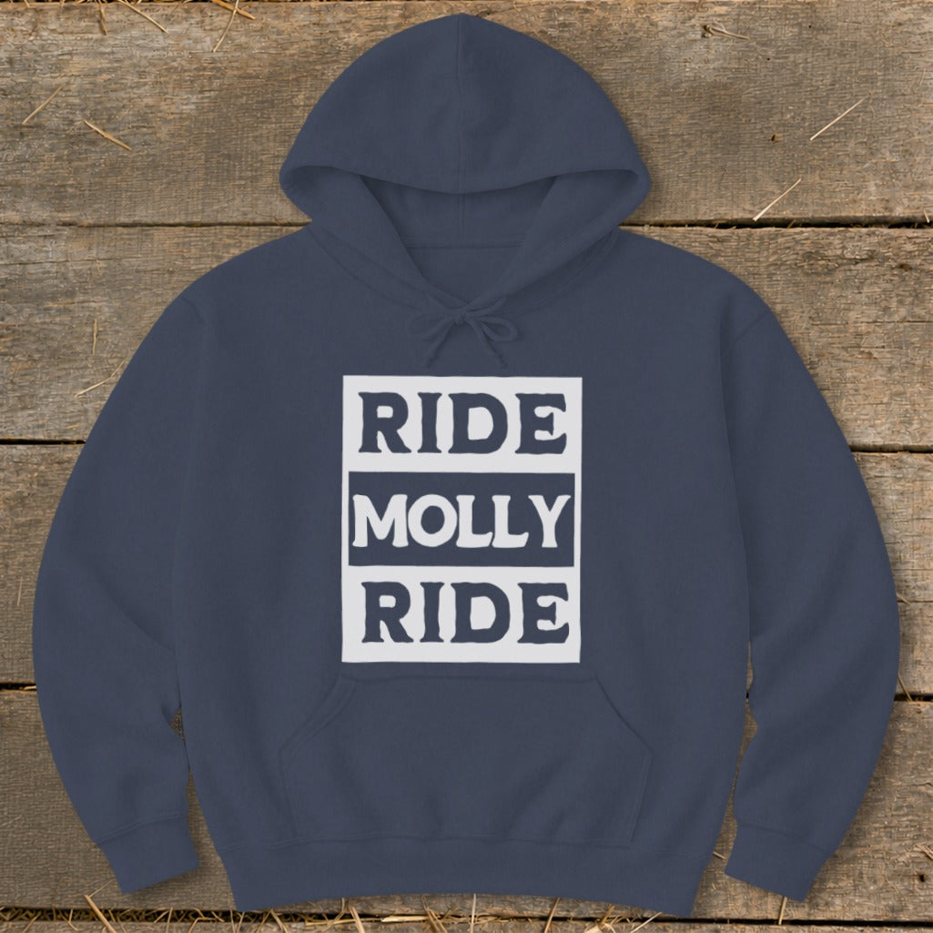 Personalized Ride Hoodie - Navy