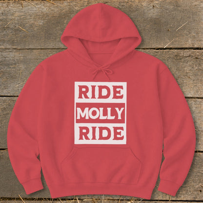 Personalized Ride Hoodie - Red