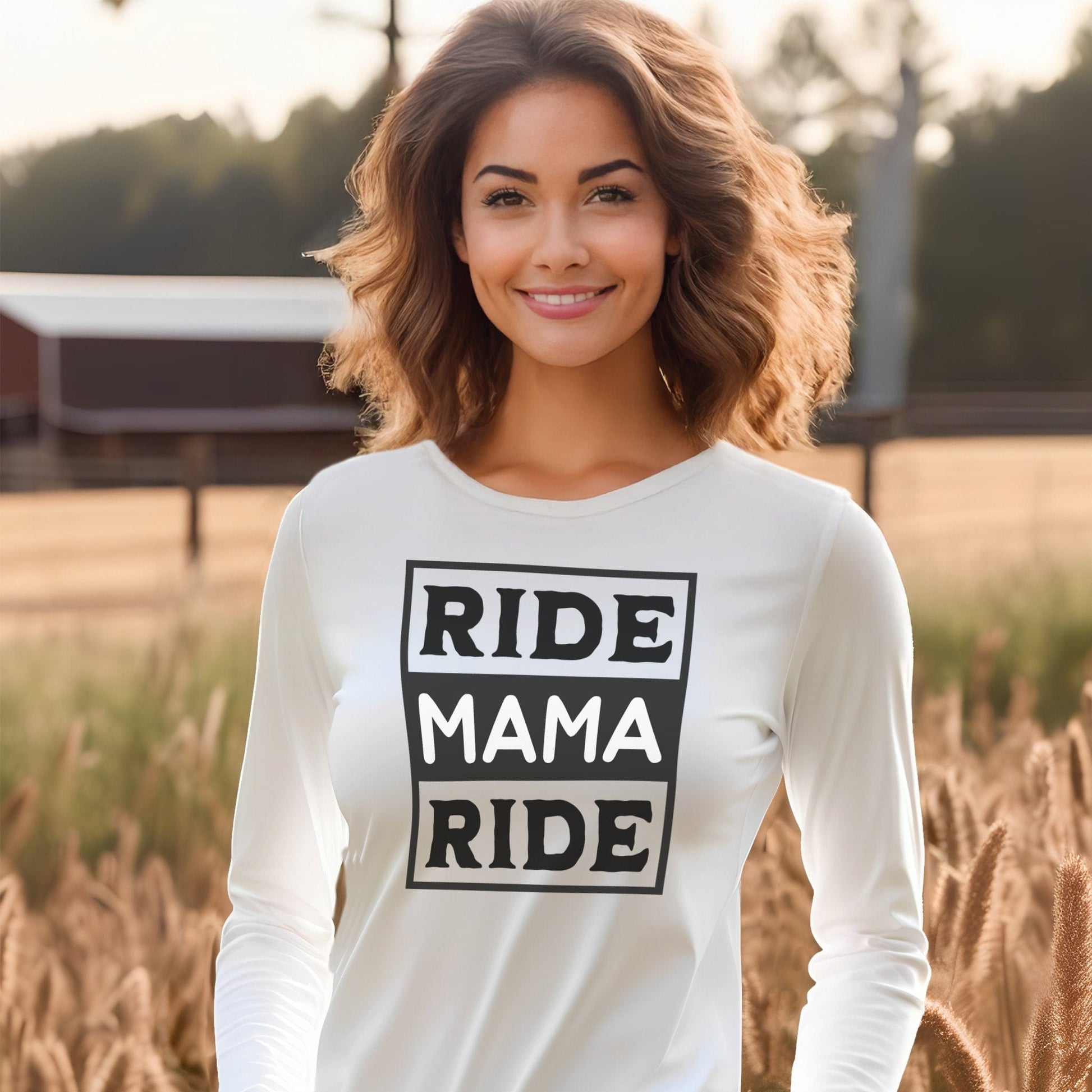 Personalized Ride Long Sleeve Tee
