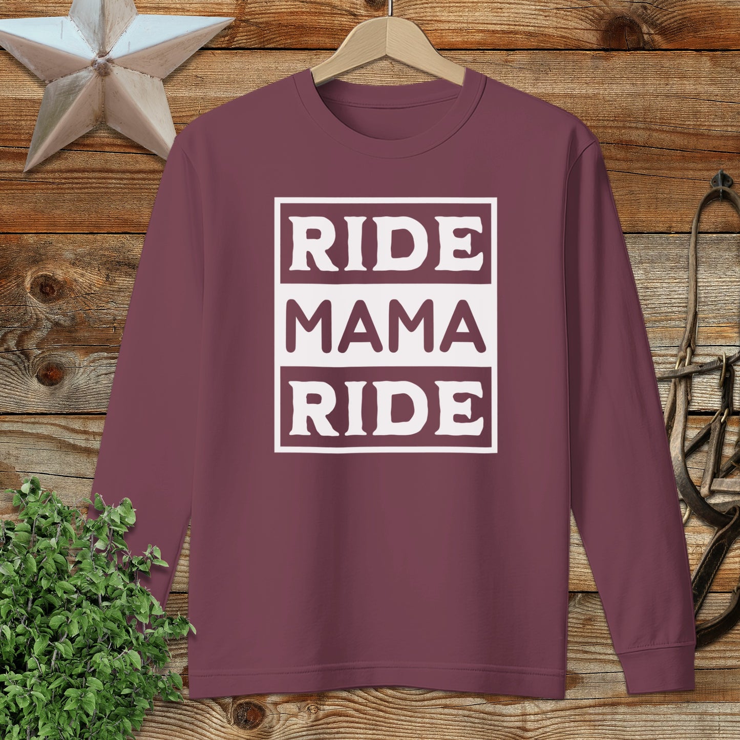 Personalized Ride Long Sleeve Tee