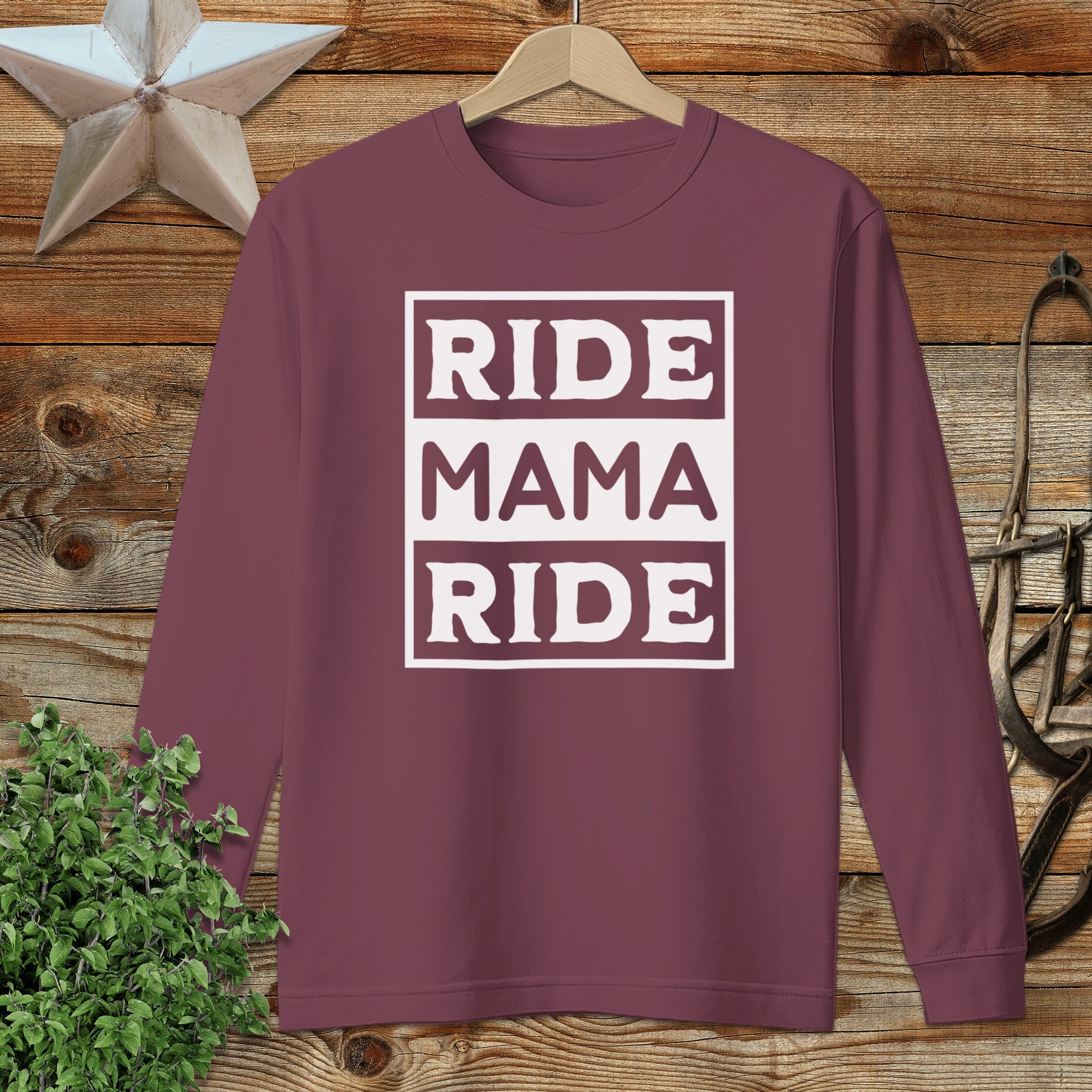 Personalized Ride Long Sleeve Tee