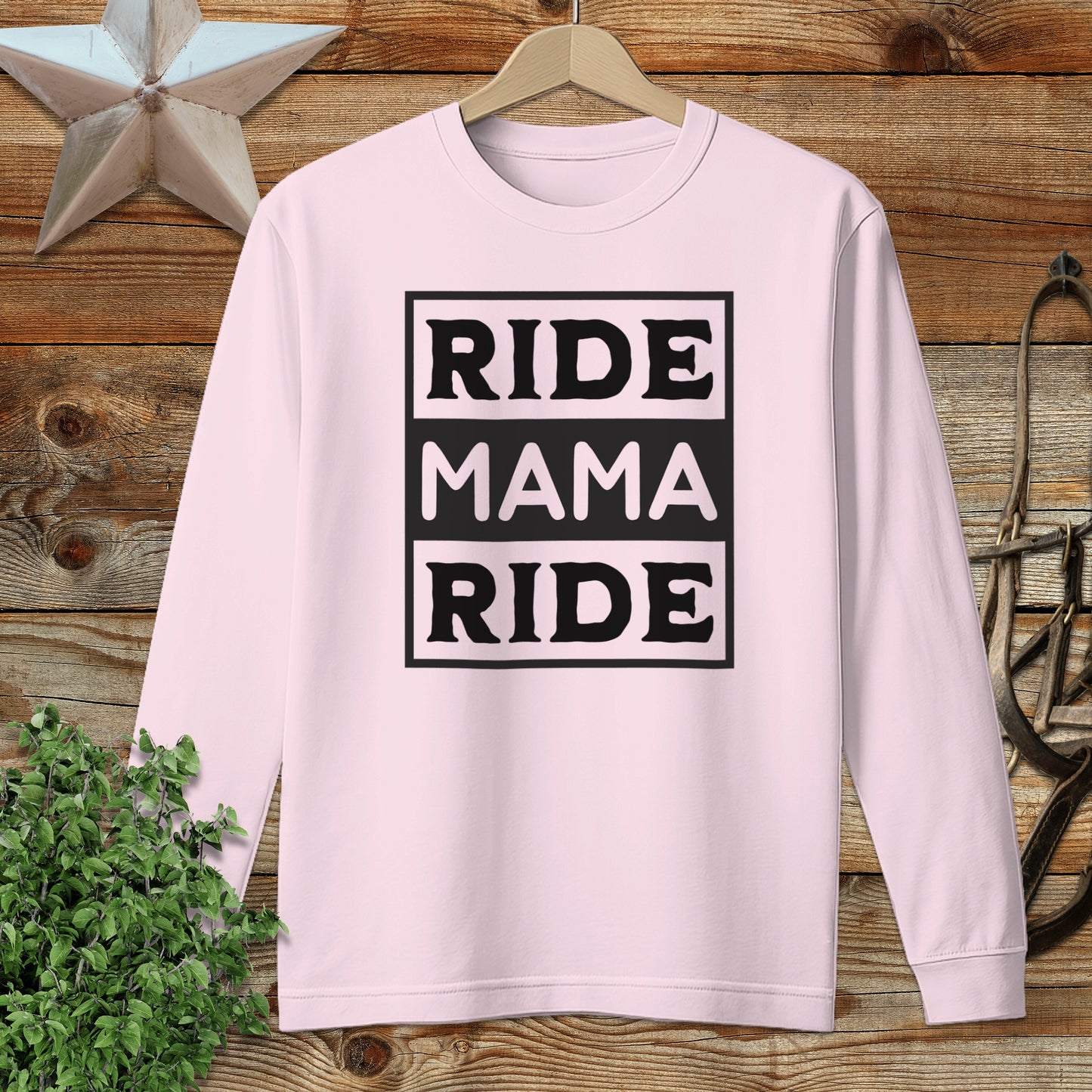Personalized Ride Long Sleeve Tee