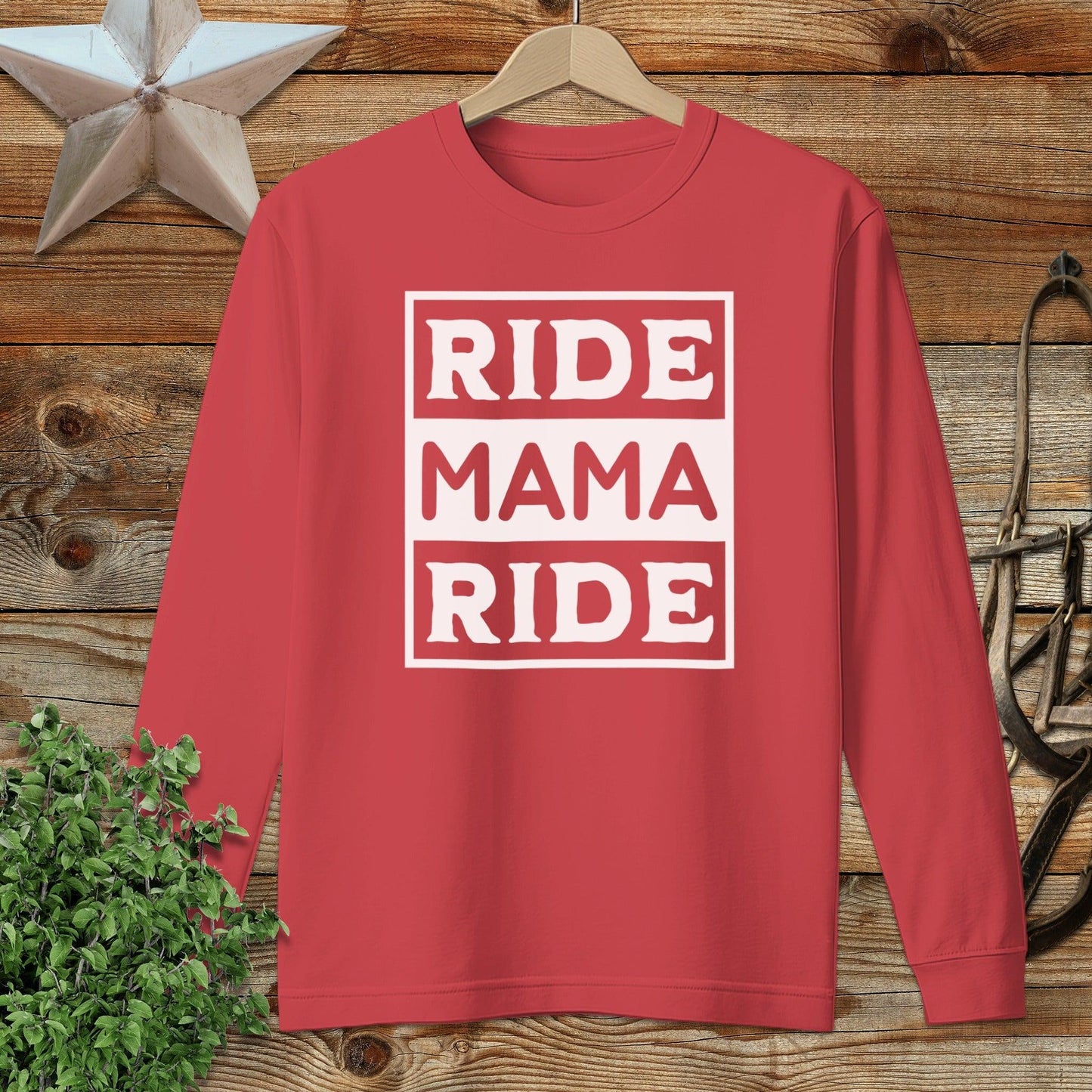 Personalized Ride Long Sleeve Tee