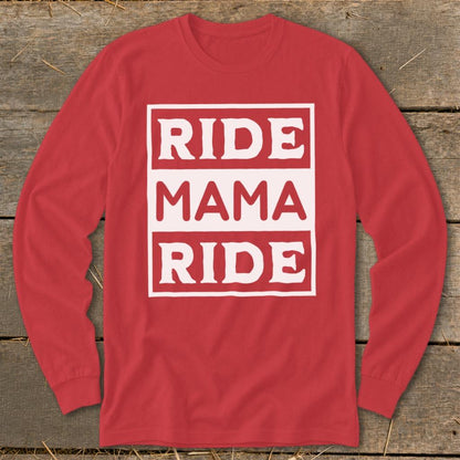 Personalized Ride Long Sleeve Tee