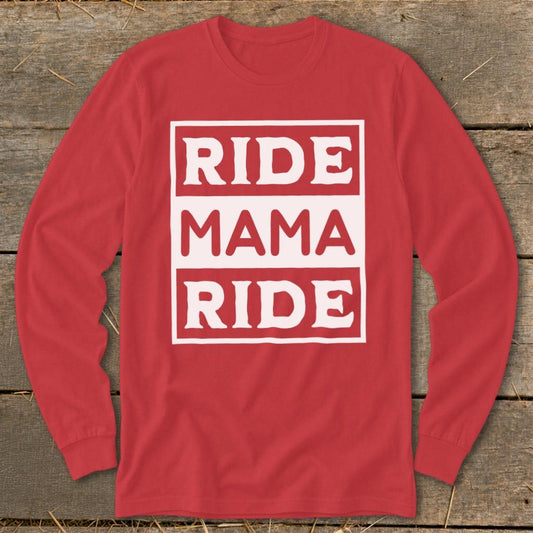 Personalized Ride Long Sleeve Tee