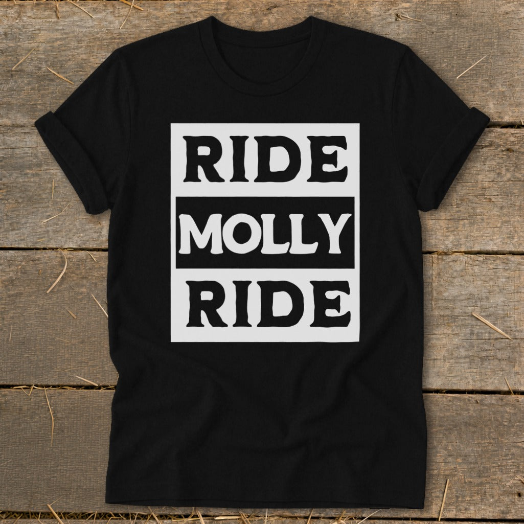 Personalized Ride Softstyle Tee - Black