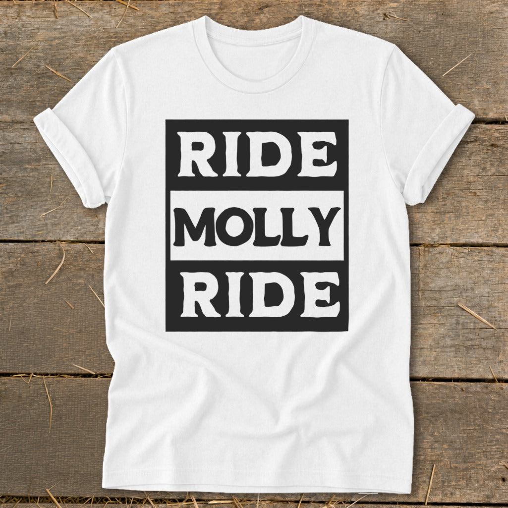 Personalized Ride Softstyle Tee - White