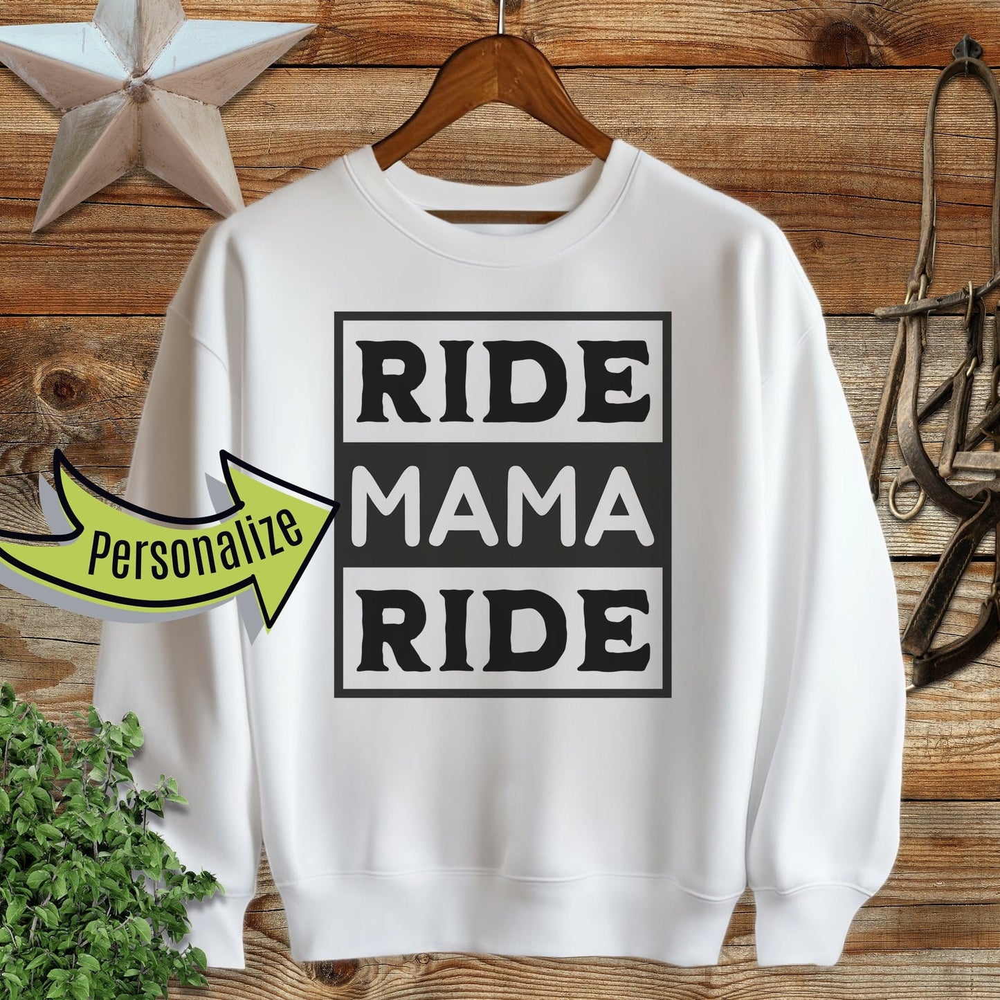 Personalized Ride Sweatshirt