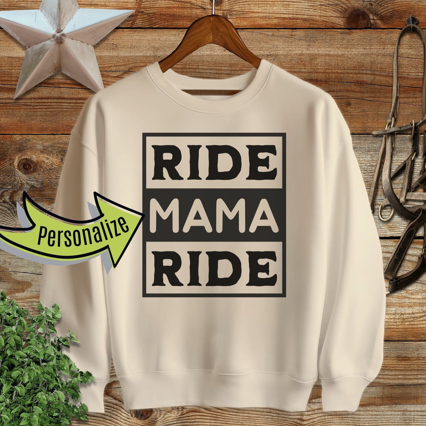 Personalized Ride Sweatshirt