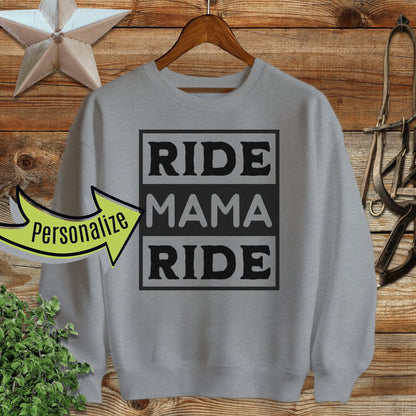 Personalized Ride Sweatshirt