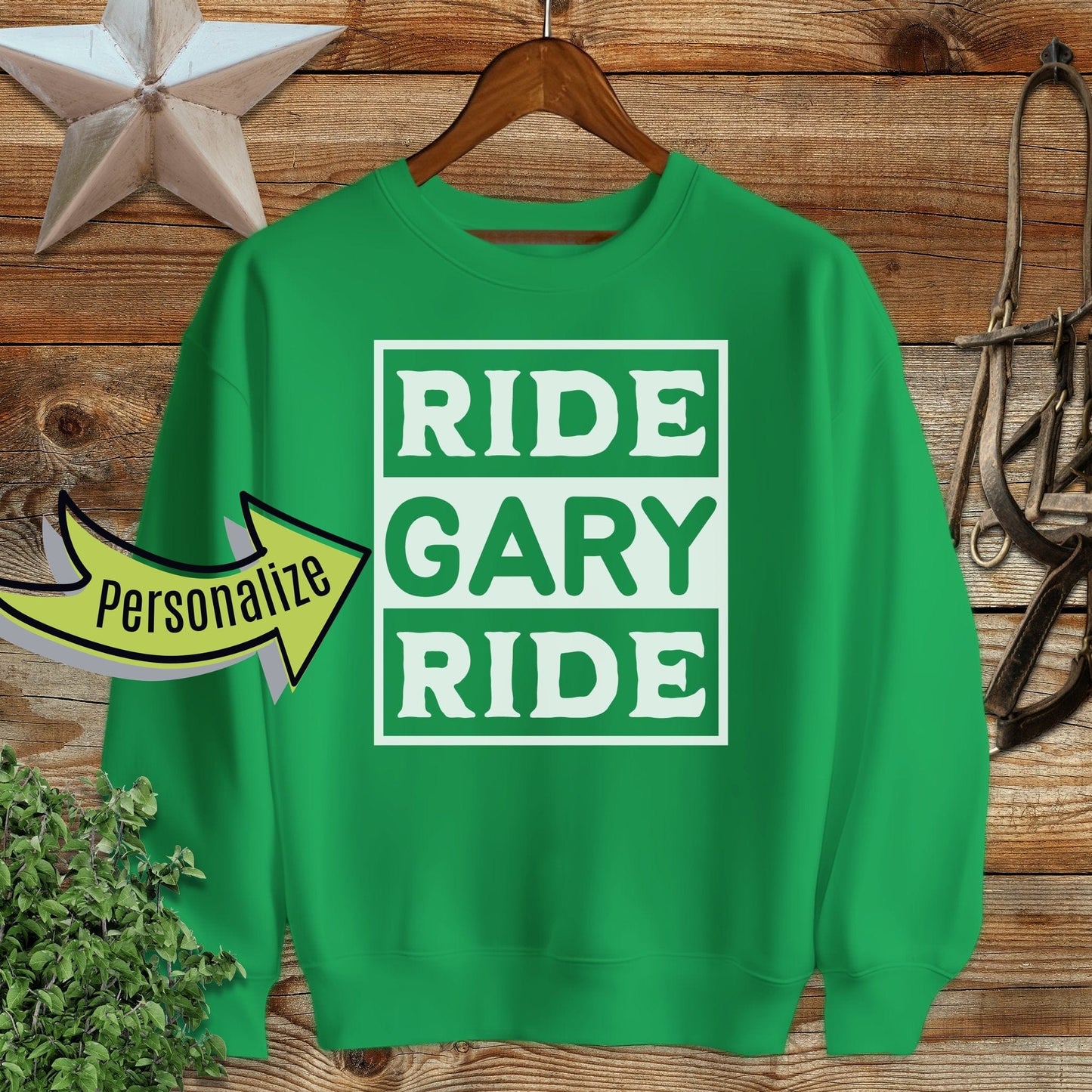 Personalized Ride Sweatshirt