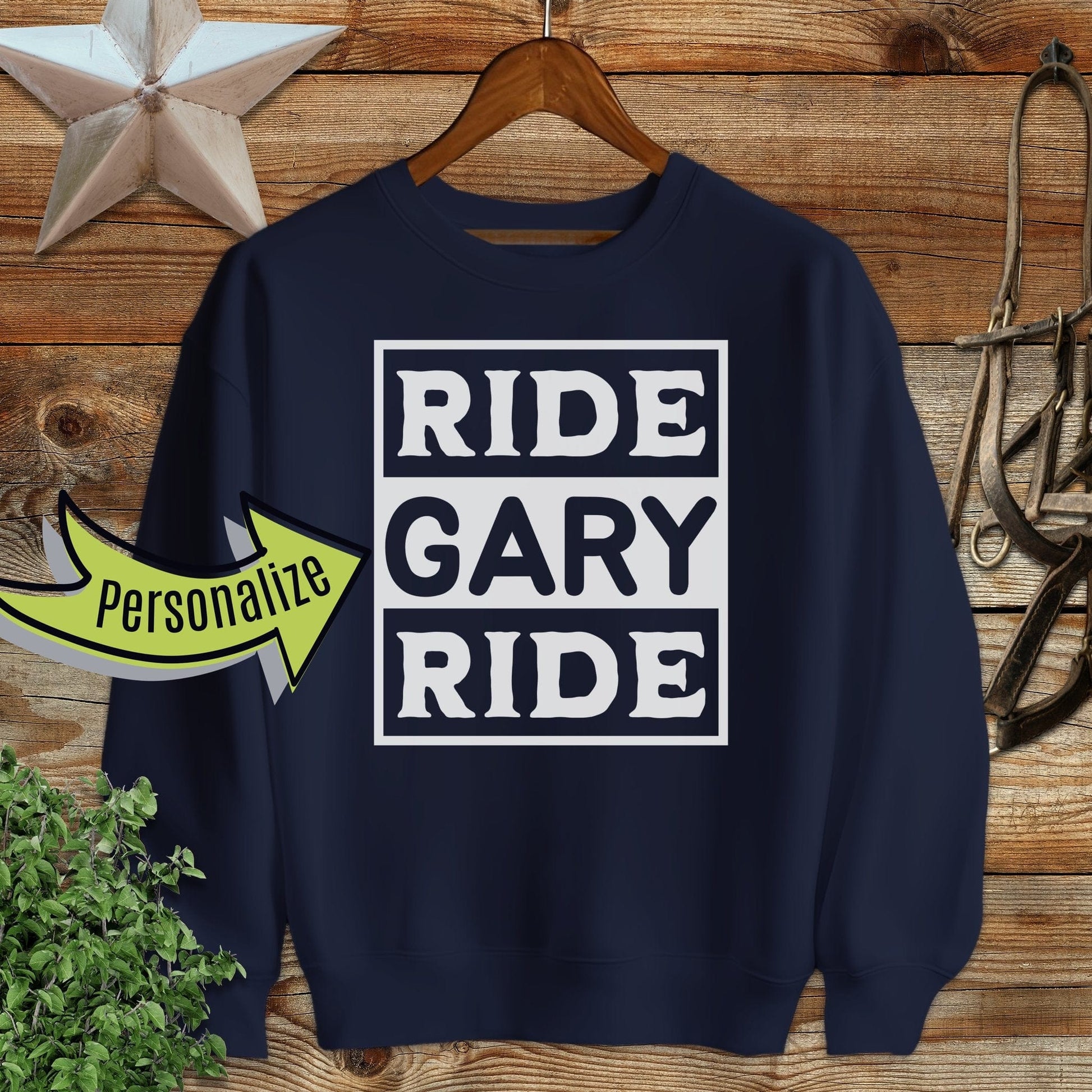 Personalized Ride Sweatshirt
