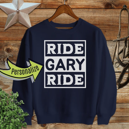 Personalized Ride Sweatshirt