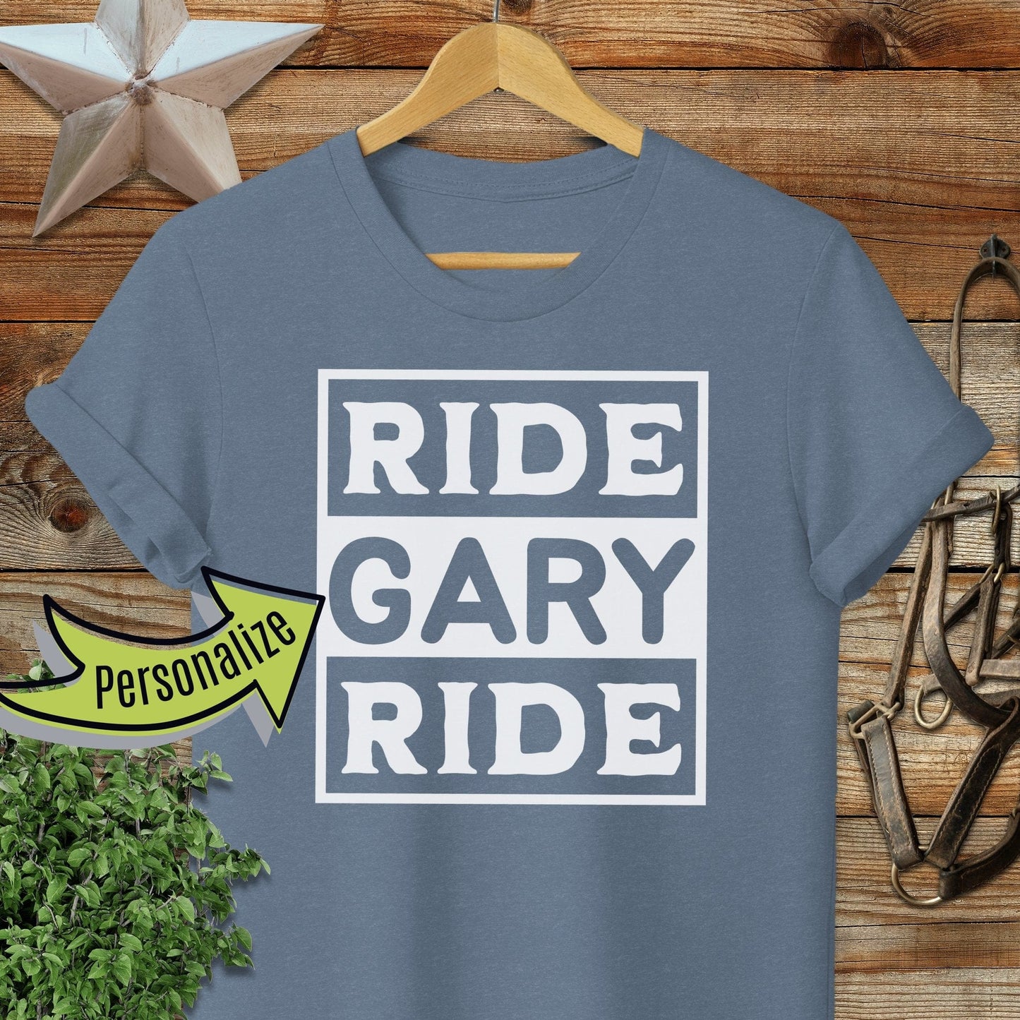 Personalized Ride T-shirt