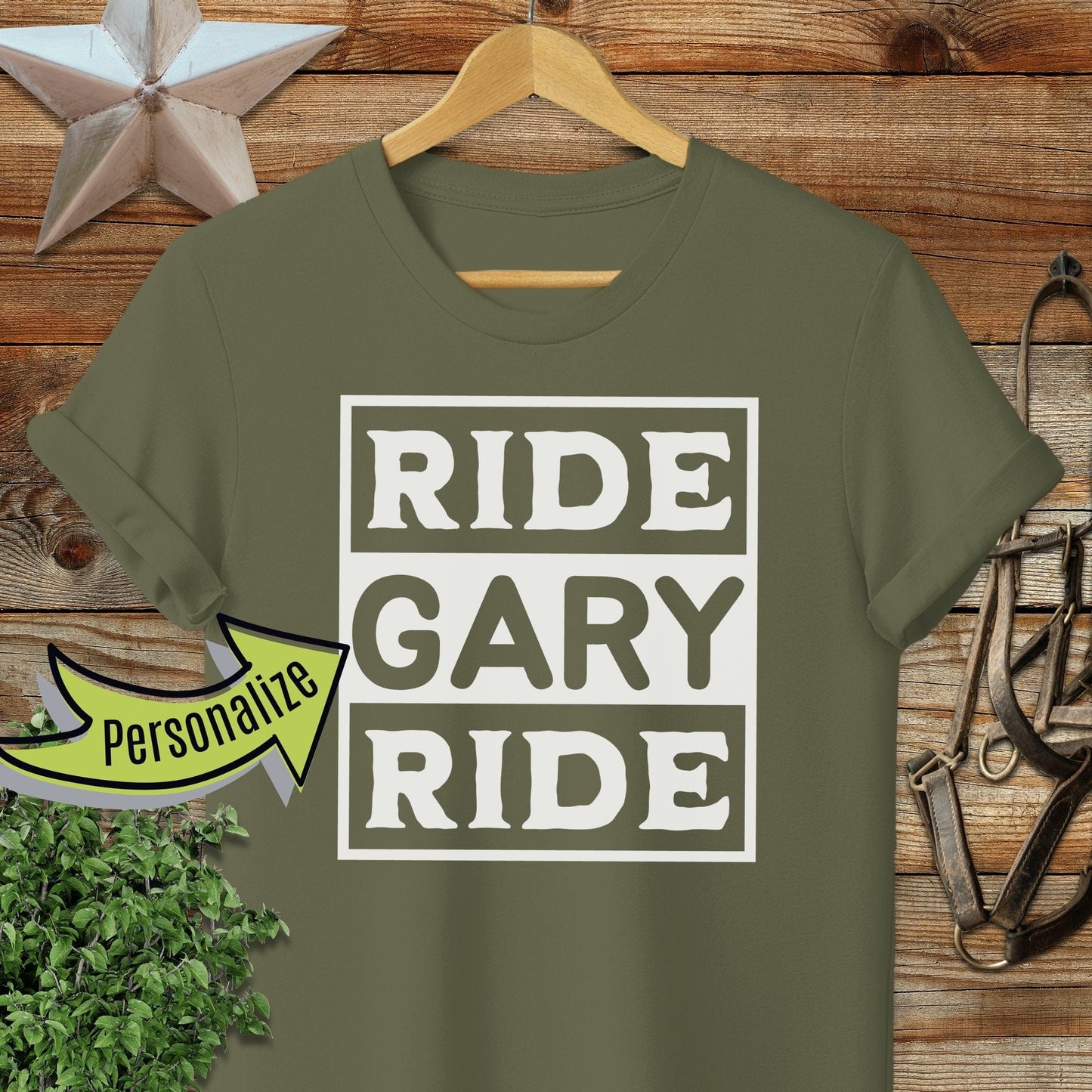 Personalized Ride T-shirt