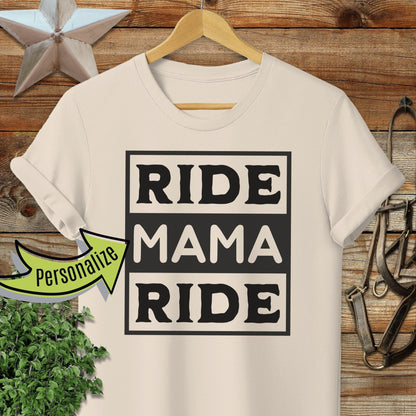 Personalized Ride T-shirt
