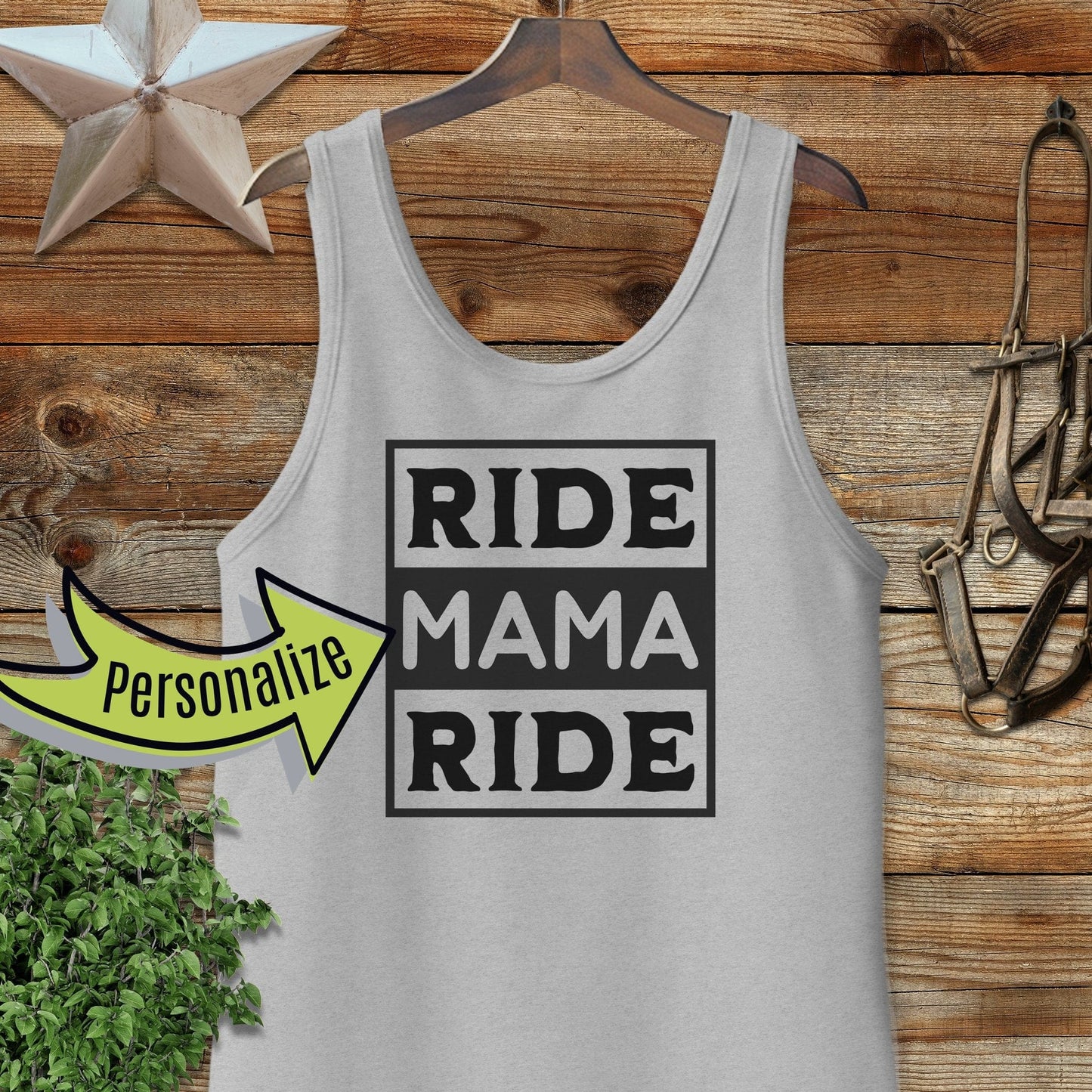 Personalized Ride Tank Top