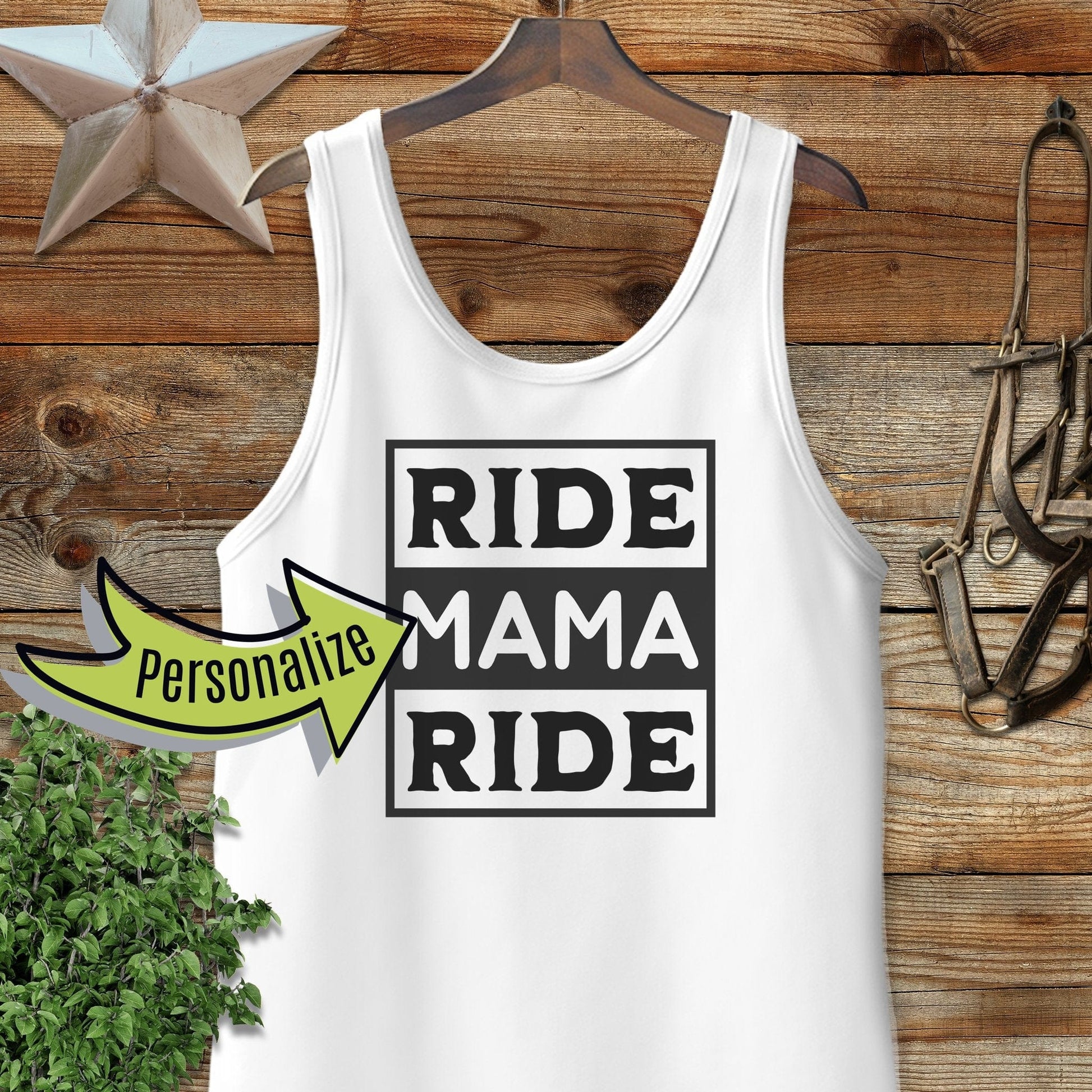 Personalized Ride Tank Top