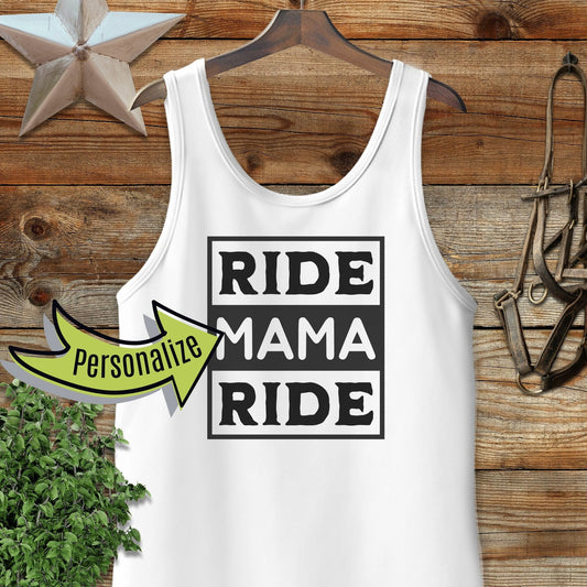 Personalized Ride Tank Top