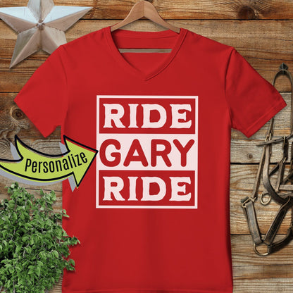 Personalized Ride V-neck