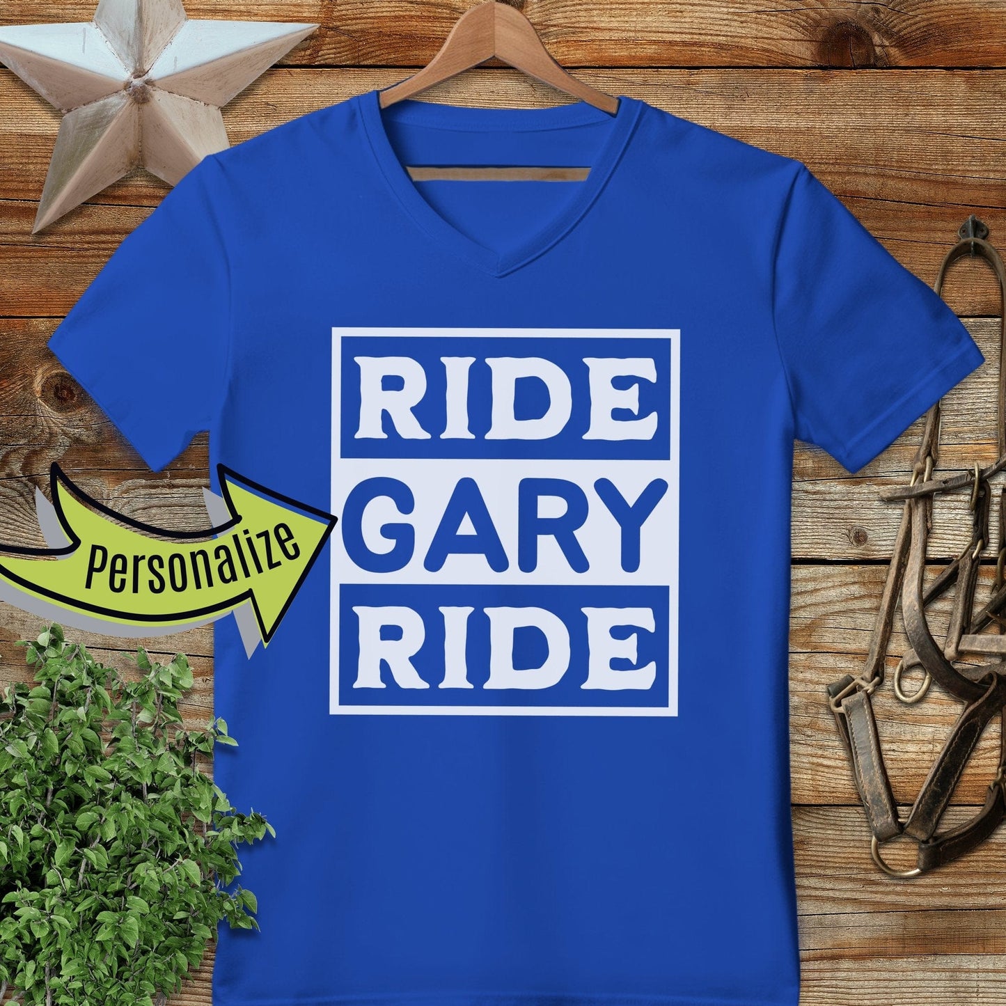 Personalized Ride V-neck