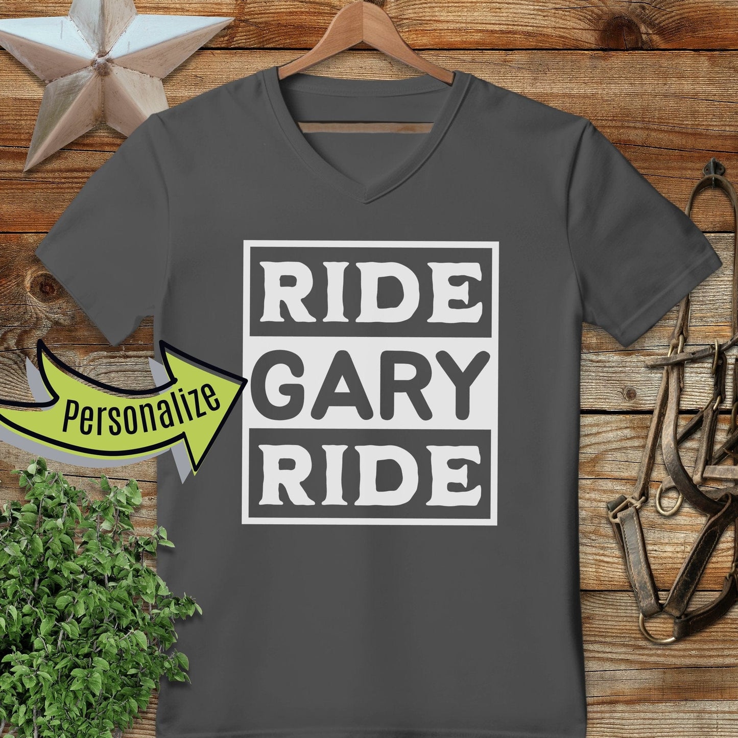 Personalized Ride V-neck