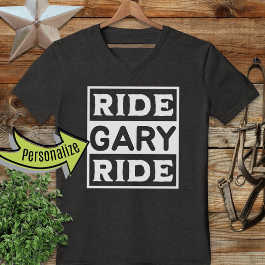 Personalized Ride V-neck