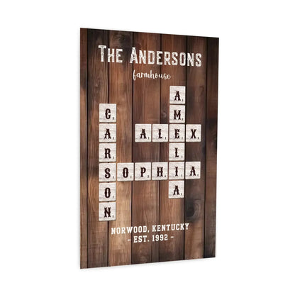 Personalized Scrabble Names