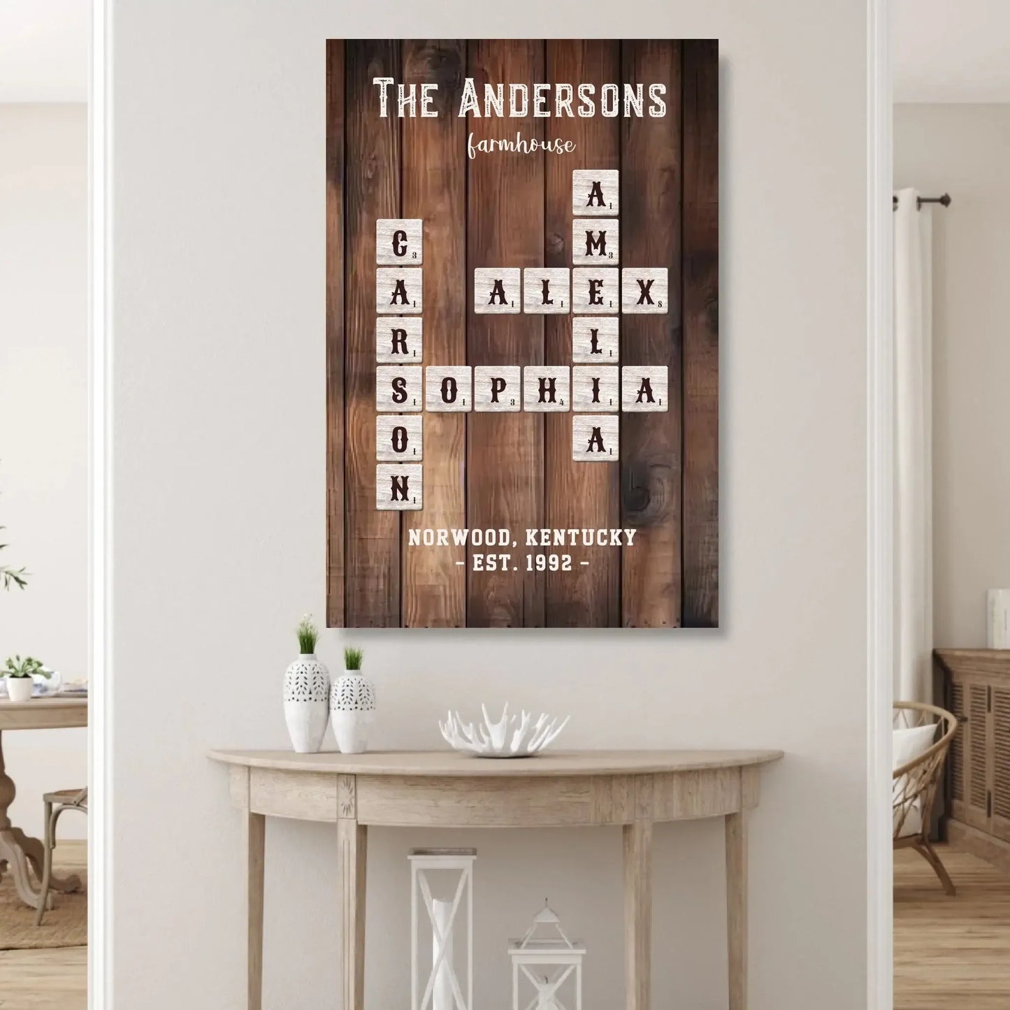 Personalized Scrabble Names