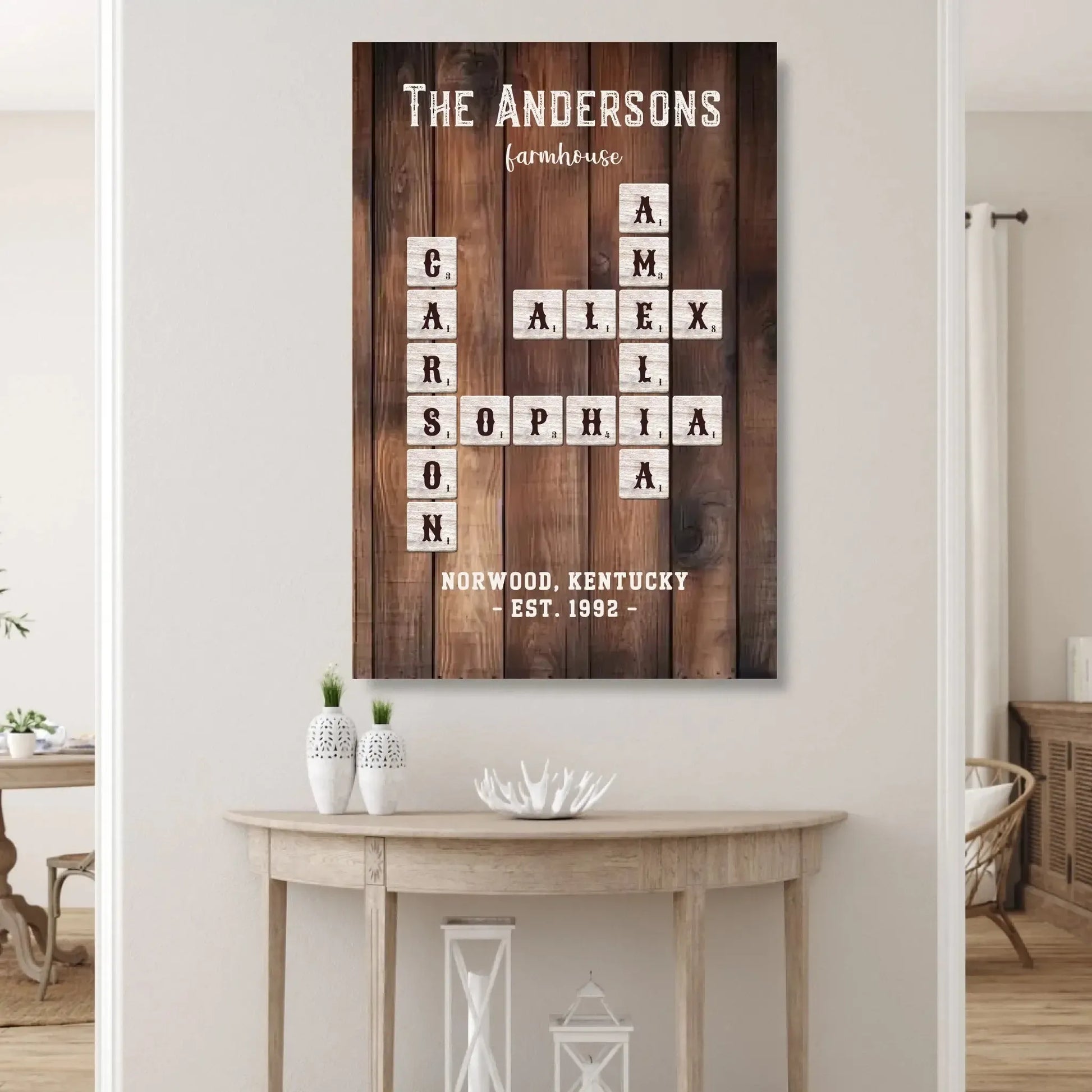 Personalized Scrabble Names