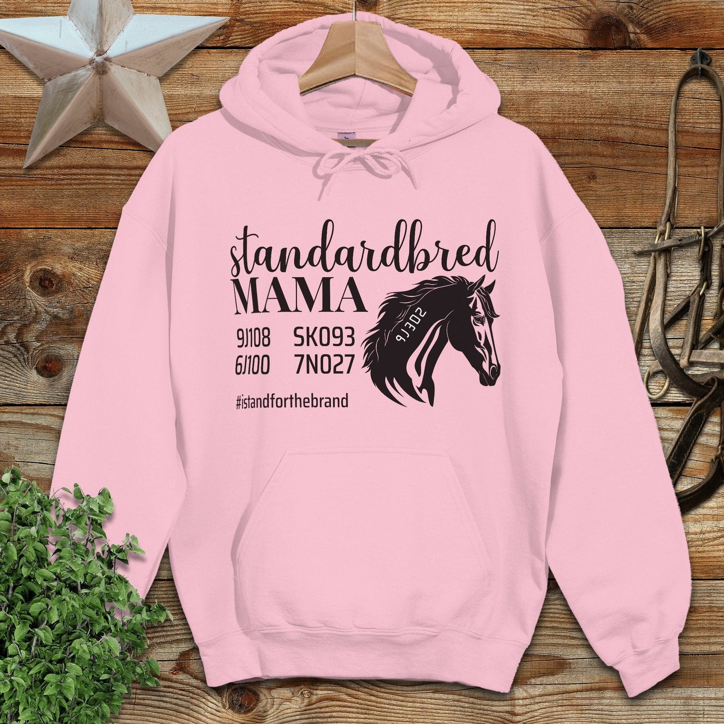 Personalized Standardbred Mama Hoodie