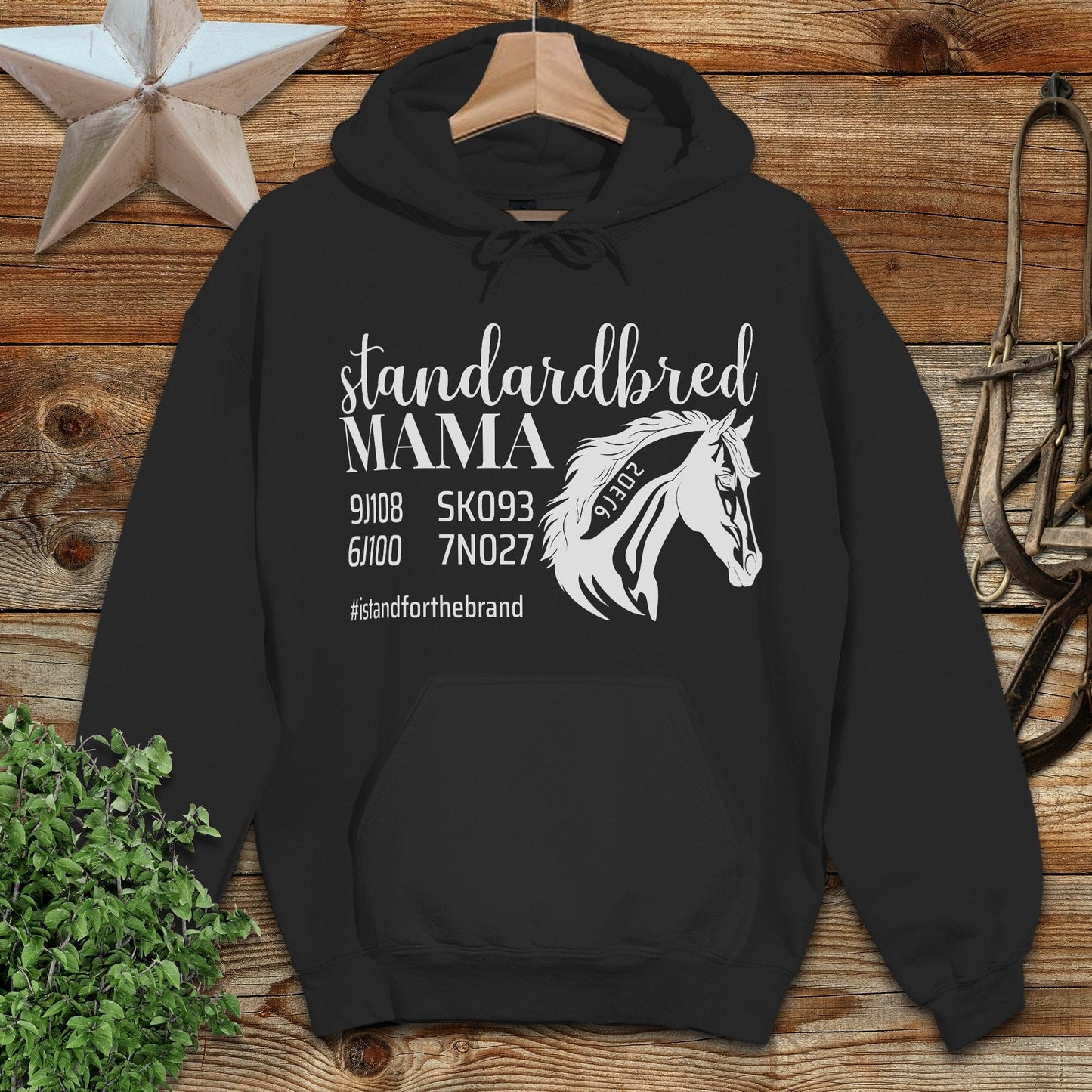 Personalized Standardbred Mama Hoodie