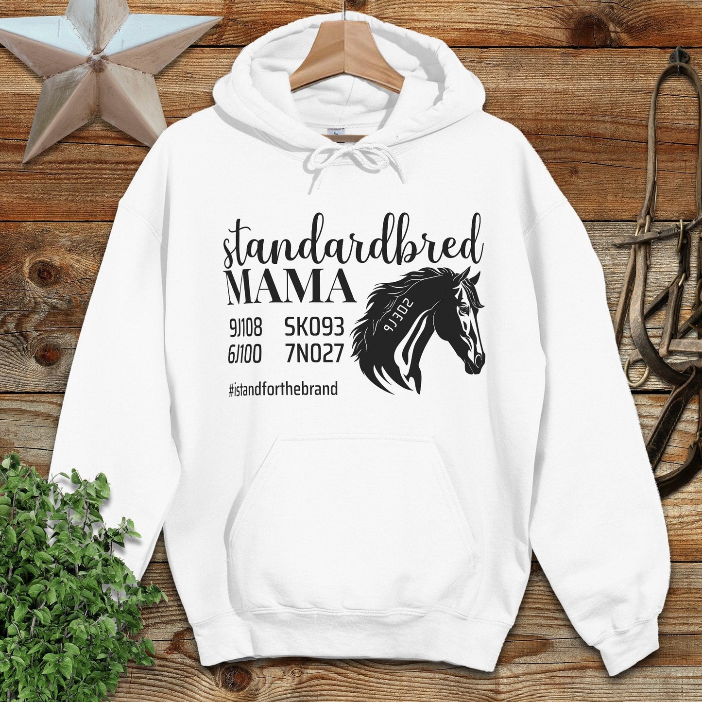 Personalized Standardbred Mama Hoodie