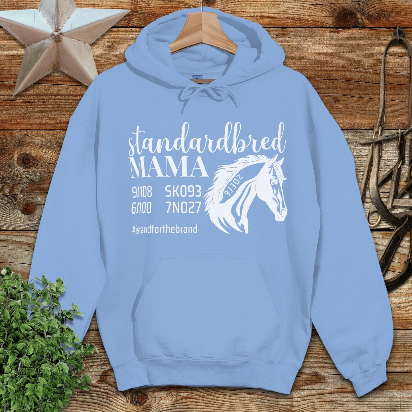 Personalized Standardbred Mama Hoodie