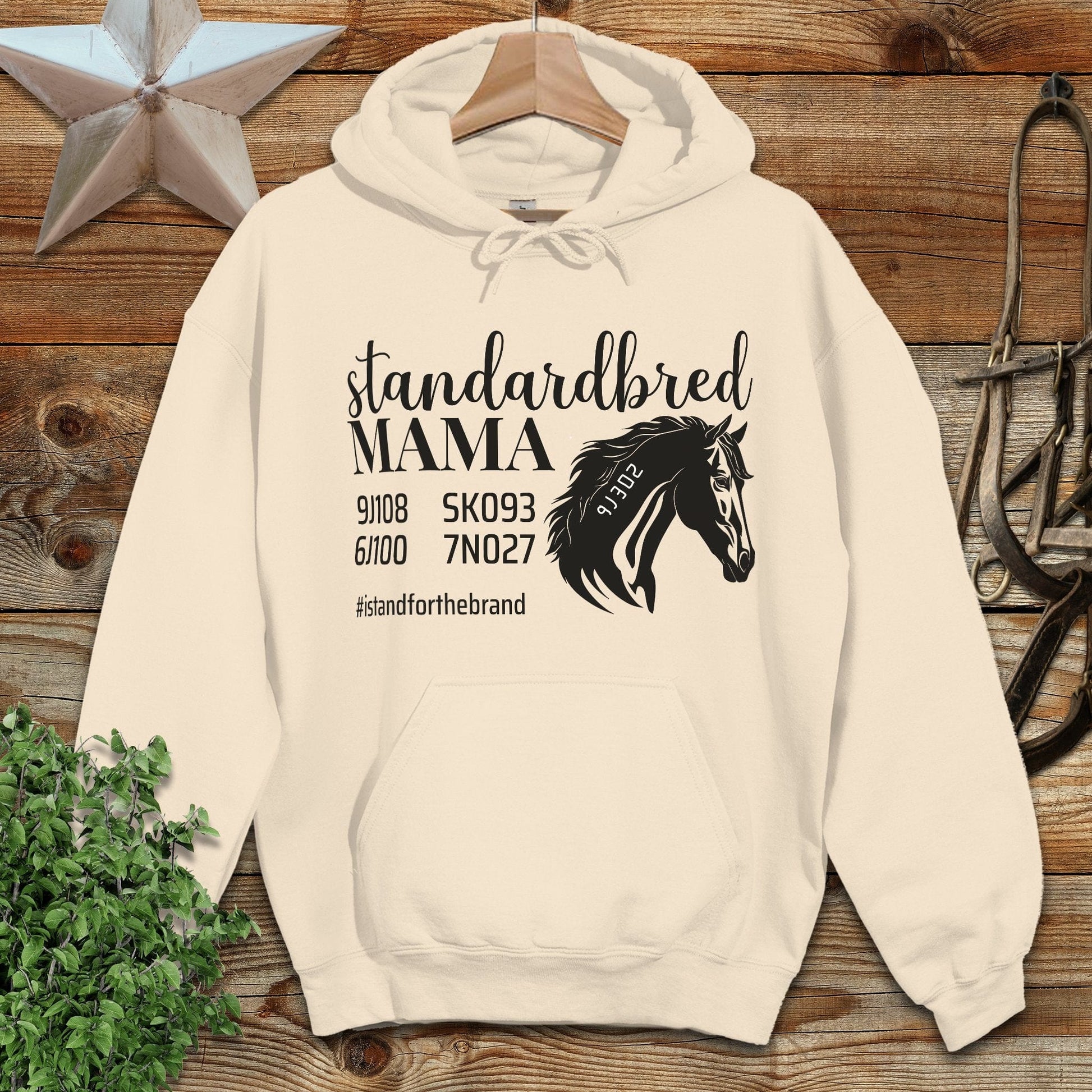 Personalized Standardbred Mama Hoodie