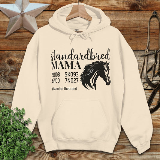 Personalized Standardbred Mama Hoodie