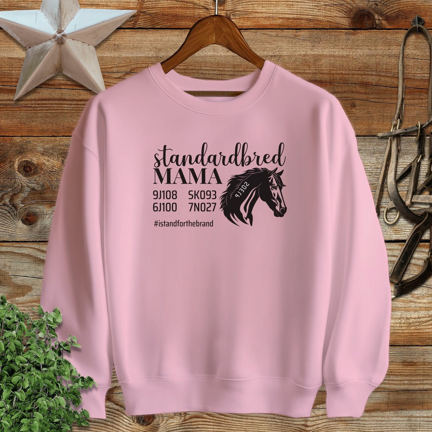 Personalized Standardbred Mama Sweatshirt