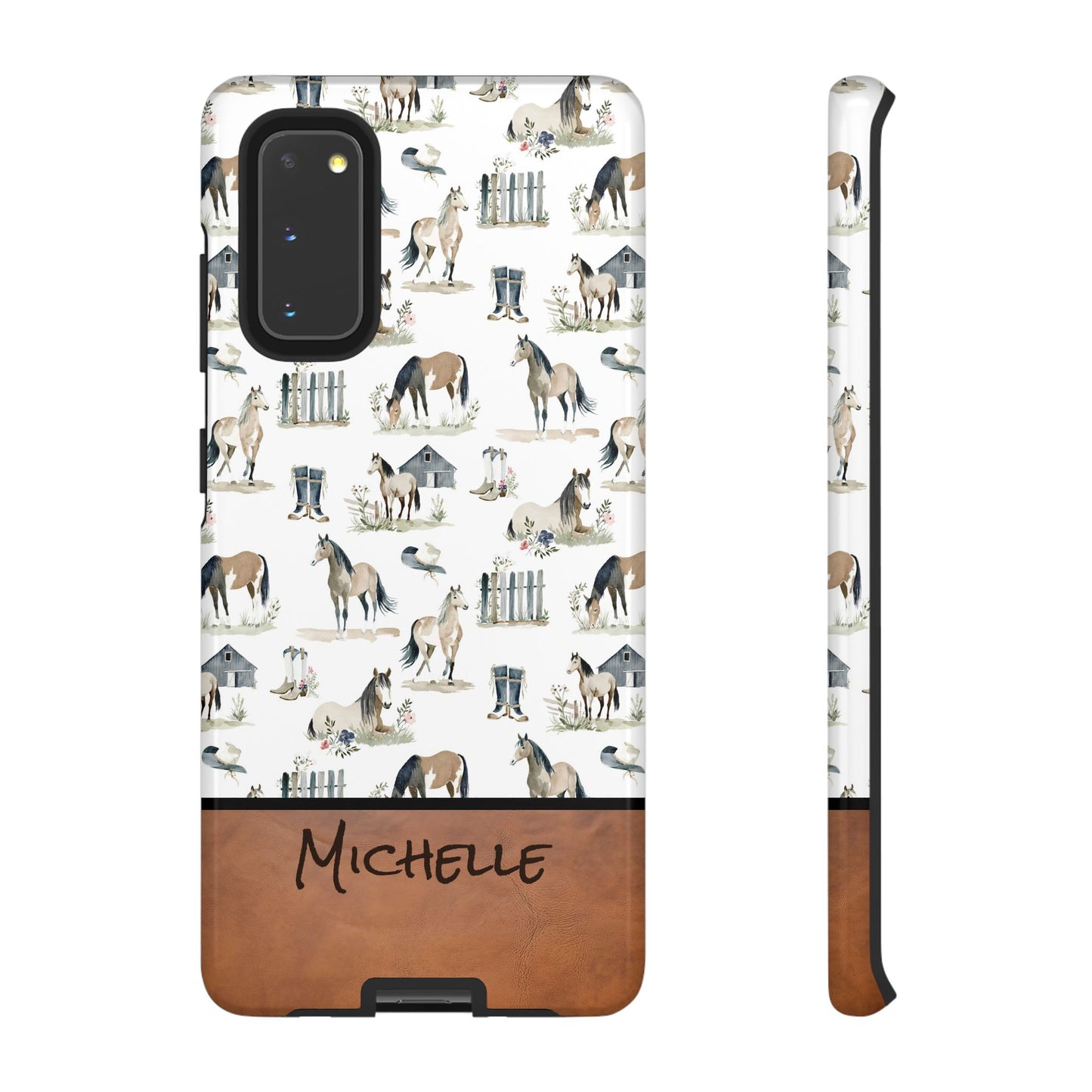 Personalized Sweet Horse Phone Case