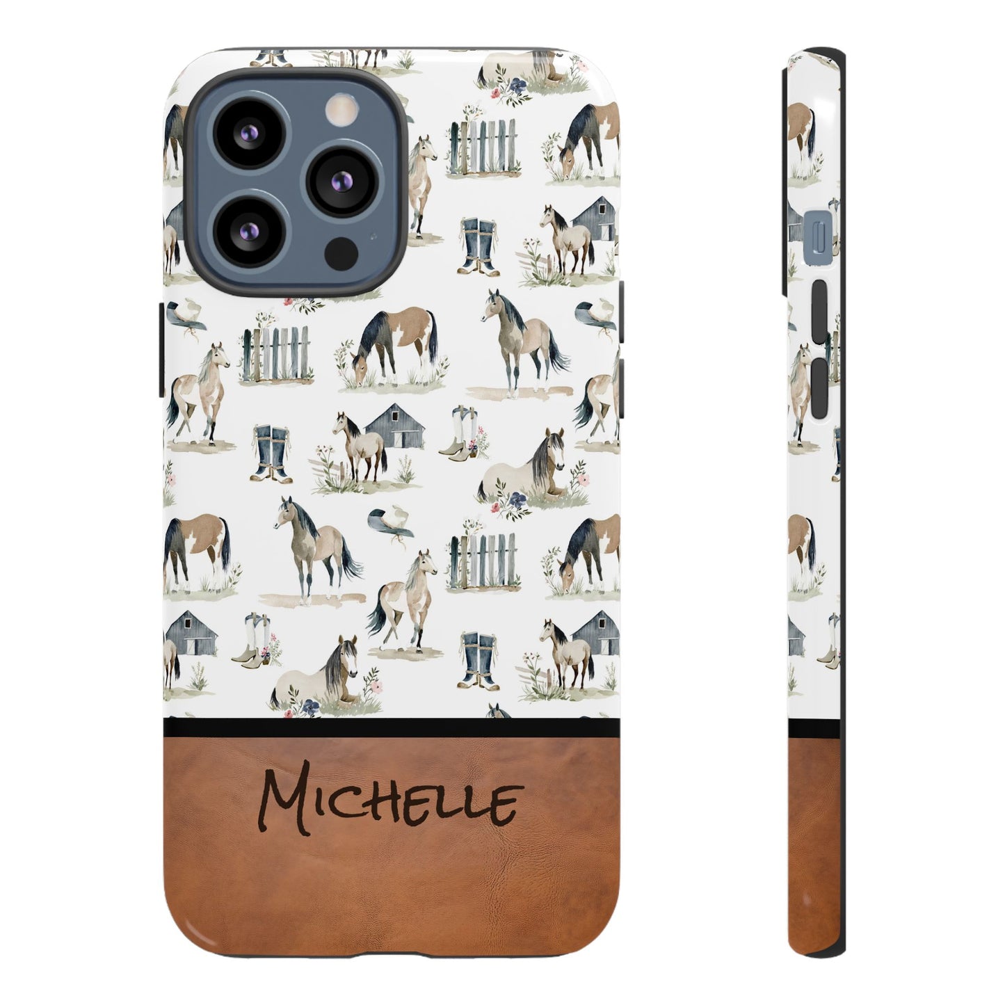 Personalized Sweet Horse Phone Case