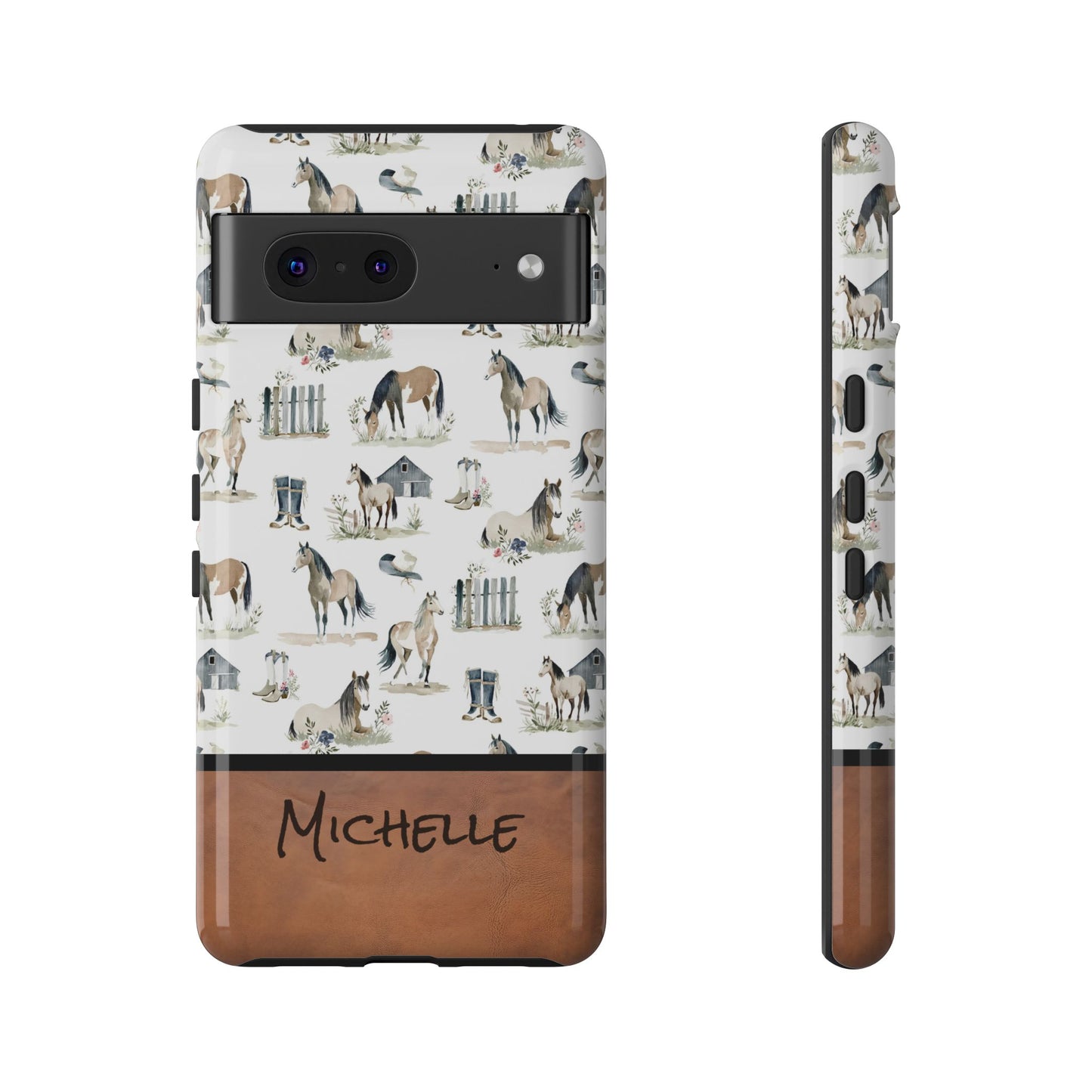 Personalized Sweet Horse Phone Case