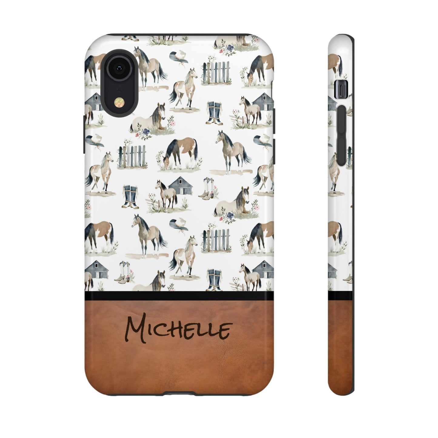 Personalized Sweet Horse Phone Case