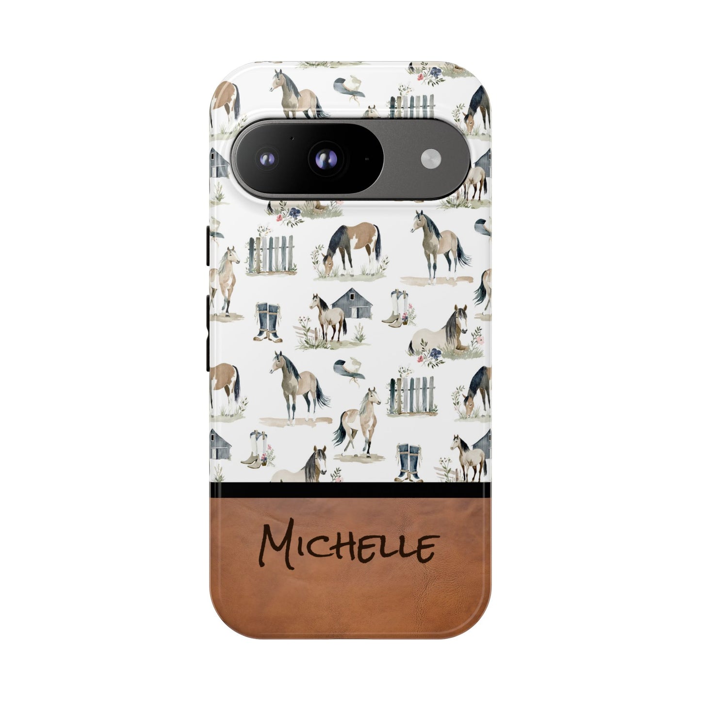 Personalized Sweet Horse Phone Case