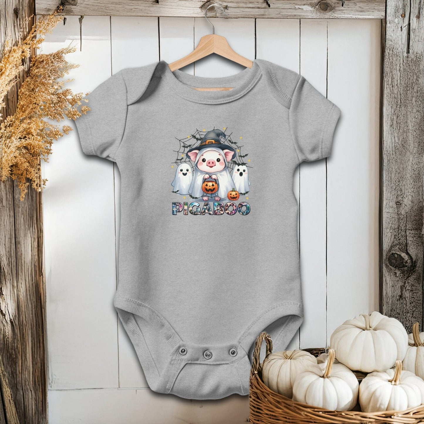 Pig Ghosts Halloween - Baby Shirt