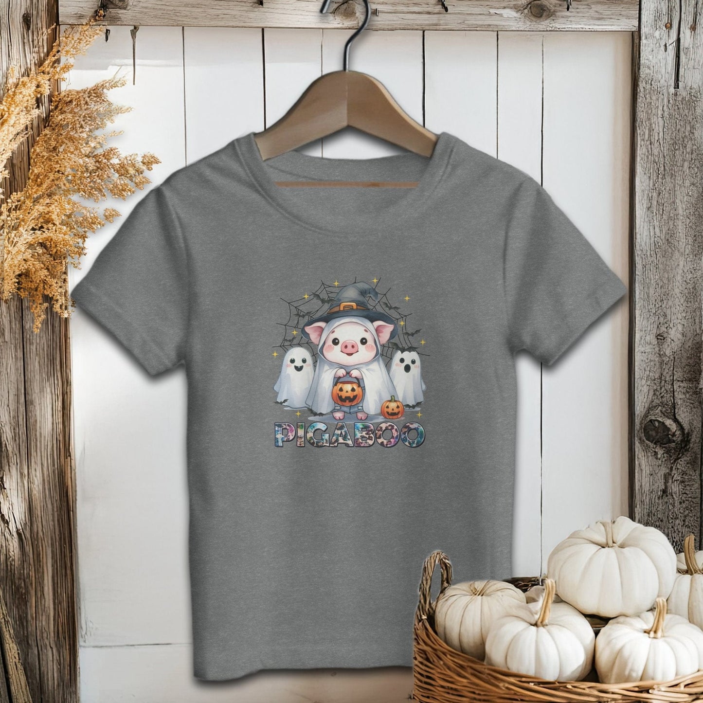 Pig Ghosts Halloween Youth Shirt