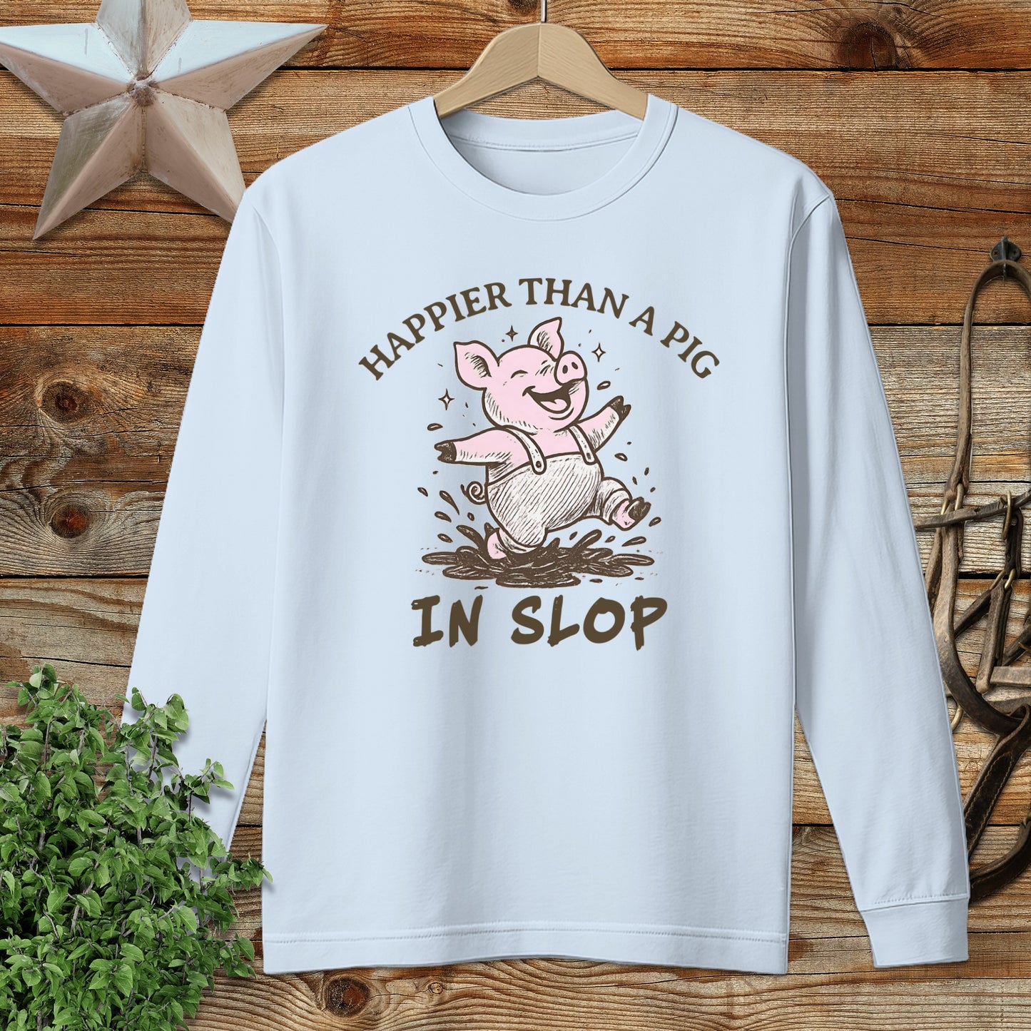 Pig in Slop Long Sleeve Tee