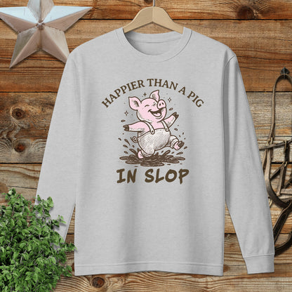 Pig in Slop Long Sleeve Tee