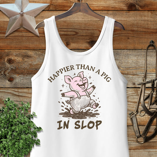 Pig in Slop Tank Top