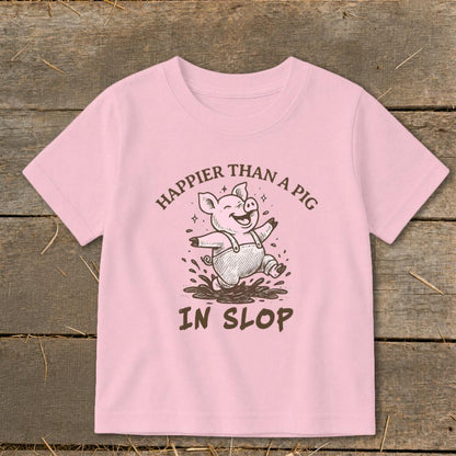 Pig in Slop Toddler Tee